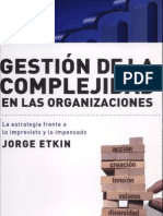 Etkin - Gestión de La Complejidad en Las Organizaciones