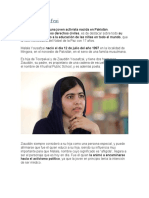 Biografía de Malala