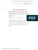 Parcial de Probabilidad y Estadística Resuelto (UTN-FRBA-Parte A - 28-09-2016) Versión 1 - PROBA FÁCIL