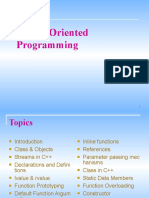 Object Oriented Programming