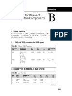 11.appendix BData Used For Relevant Power System Components