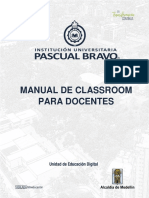 Classroom Docentes