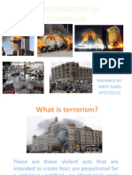 A Presentation On Terrorism