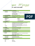 Product Safety Data Sheet: Body Mask Coconut Issued: April 2020