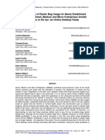 The Feasibility of Plastic Bag Usage For Newly Established South African Small, Medium and Micro Enterprises Amidst Increases in Sin Tax: An Online Desktop Study