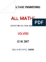 Cockcroft-Walton and Corona Maths Calculations