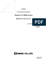 Model LE-9000 Series: Service Manual