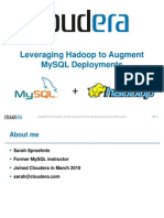 Leveraging Hadoop to Augment MySQL Deployments