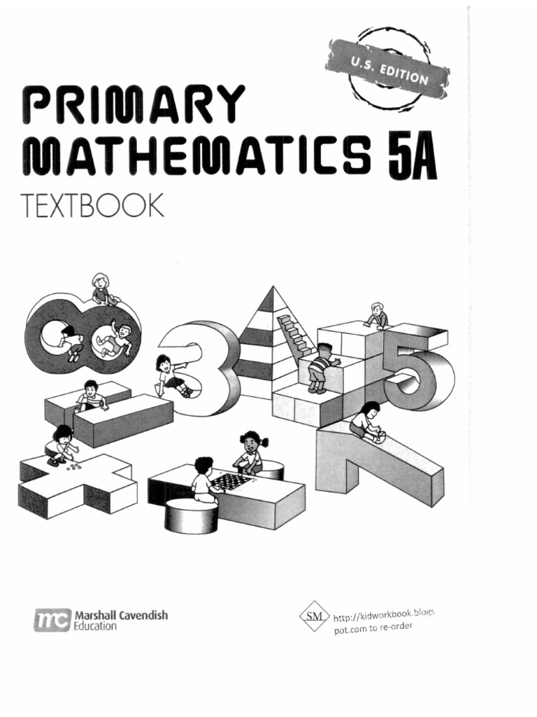 Primary mathematics 5a textbook pdf