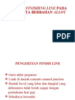 Finishing Line Pada Mahkota Alloy