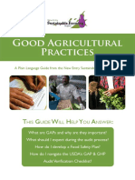 Good Agricultural Practices: T G W H Y A
