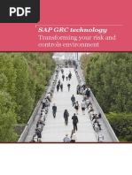 SAP GRC Technology: Transforming Your Risk and Controls Environment