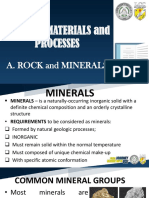 Rocks and Minerals Part 2