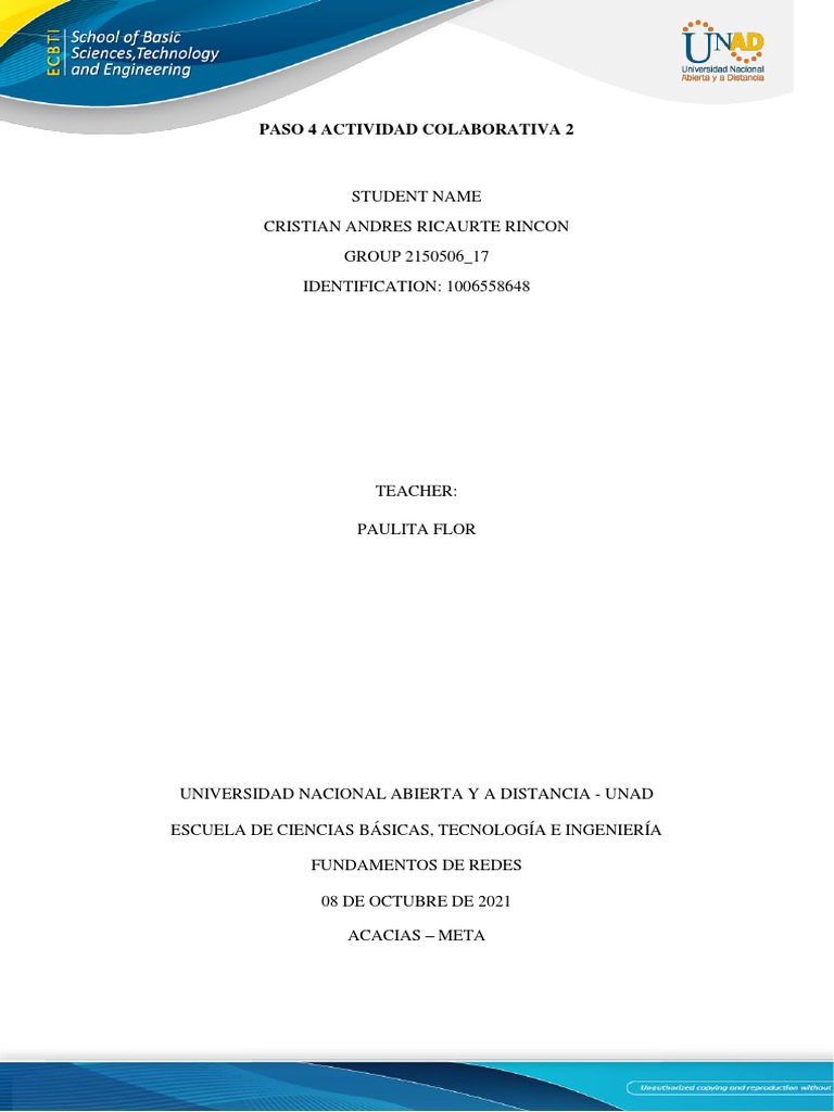 Tarea 3 10 3 5 packet tracer implement basic connectivity pdf