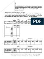 7 Comparing Investments Worksheets