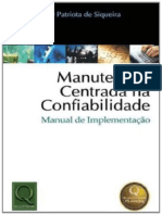 Resumo Manutencao Centrada Na Confiabilidade Manual de Implementacao Iony Patriota de Siqueira