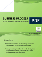 Business Process - Strategies & Organizational Design