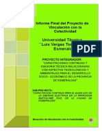 Etapa Informe Final Del Proyecto