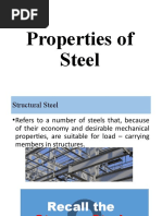 Properties of Steel