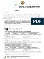 1 Tekstong Impormatibo - Unang Modyul 1 1