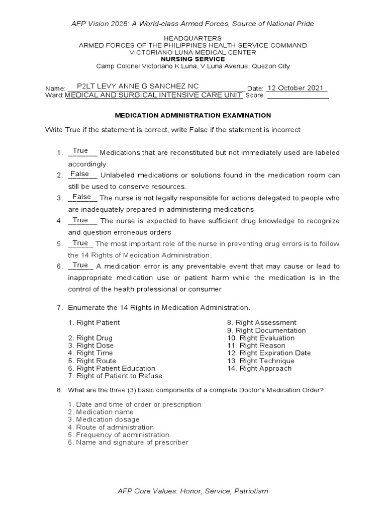 AFP Vision 2028: World-class Armed Forces | PDF | Medical Error | Nursing