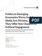 Pew Research Center - Technology and Politics in Emerging Economies Report - 2019 05 13