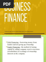 Business Finance Week 5