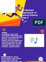 Skill Related Components of Physical Fitness 