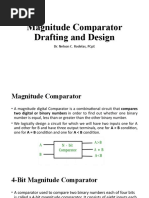 5-Magnitude Comparator Drafting and Design