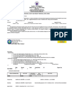 Department of Education: Training, Event and Project Proposal (Tepp) Form