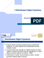 Basics of Distributed Object Systems: ECE 6101: Spring 2005