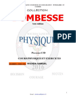 Livre Physique Première C Et D