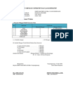 Rincian Minggu Efektif Dan Jam Efektif K 13