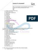 Class 10 Probability Assignment