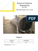 Heat Exchanger Unit Lab Report PDF