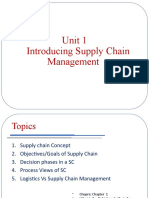 Unit 1 Introducing Supply Chain Management