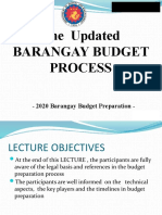 Barangay Budget Preparation