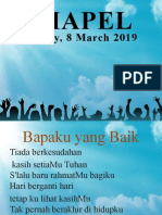 Ibadah Siswa 22 Feb 2019