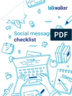 Social Messaging Checklist en