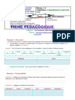 Période 1 Séquence 1 Compréhension Et Expression Orale 2as 2013 2014