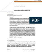 Pendekatan Sosiologis Dalam Studi Islam: Ida Zahara Adibah