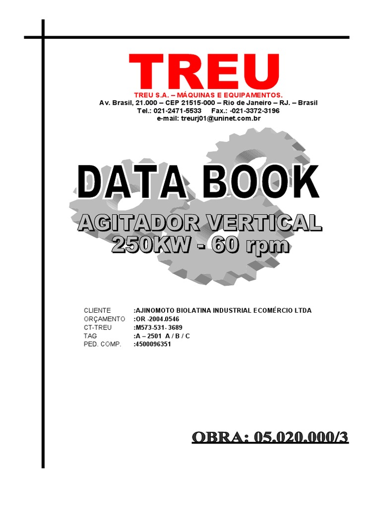01 - Capa e Data Book | Download grátis PDF | Computação e Tecnologia ...