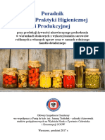 Poradnik Dobrej Praktyki Higienicznej I Produkcyjnej