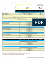 Delete This Frame Before Using The Form: Implementation Period Responsible