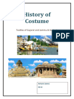 History of Costume: Textiles of Gujarat and Jammu & Kashmir