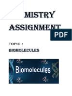 362853205 Biomolecules Chemistry Assignment