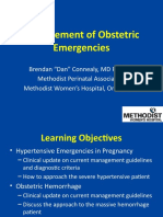 Management of Obstetric Emergencies