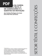 Panorama da cadeia produtiva de confecções