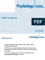 Adler's Theory: Philip Allan Publishers © 2016