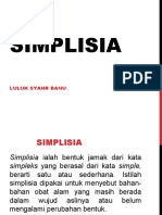 Bagi Simplisia